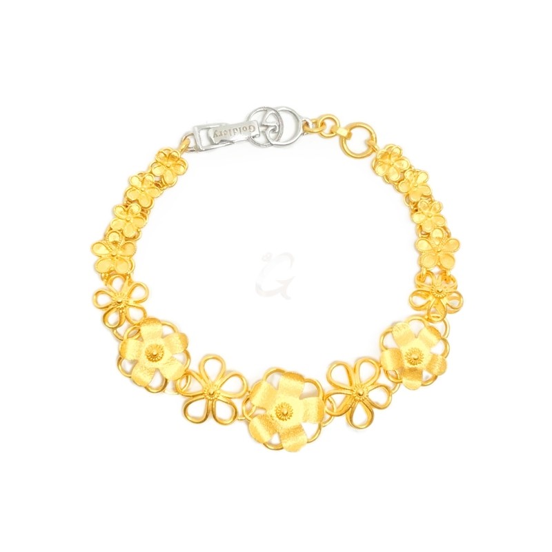 Goldlery 24K Gold 'Proud Malin' Design 02 Bracelet