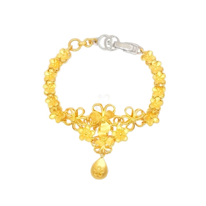Goldlery 24K Gold 'Proud Malin' Design 08 Bracelet