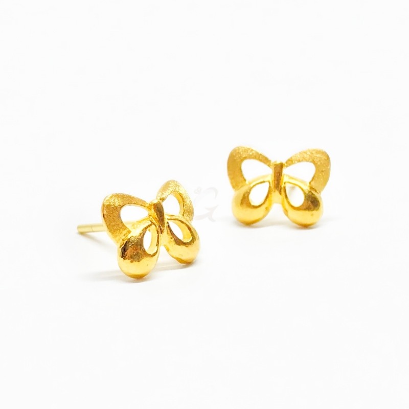 Goldlery 24K Gold 'Little Sweet' L049 Earring