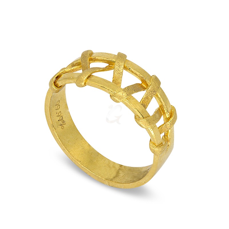 Goldlery 24K Gold 'Little Sweet' L021 Ring